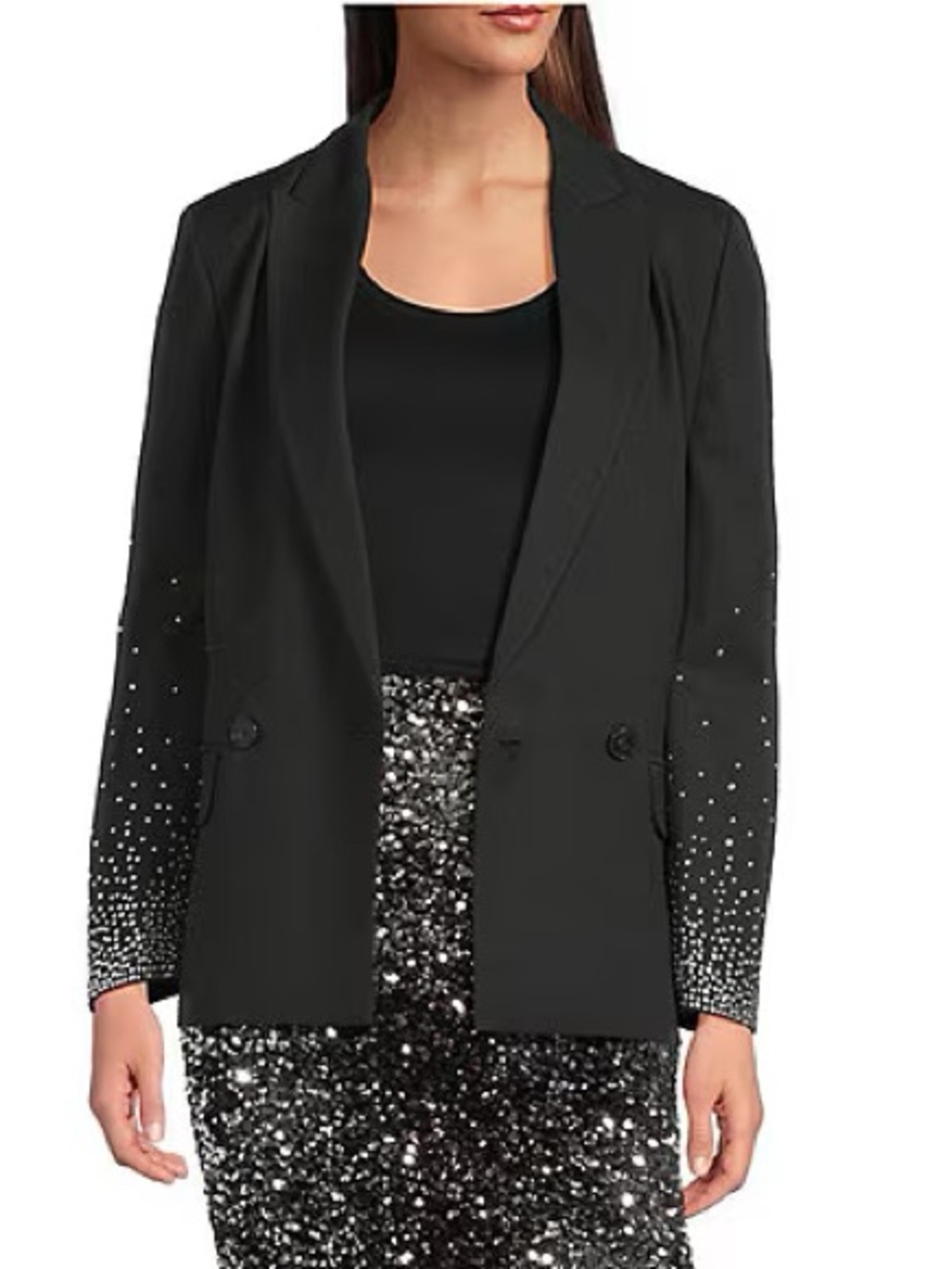 Marella Burano Jacket  with Embellished Sleeves.